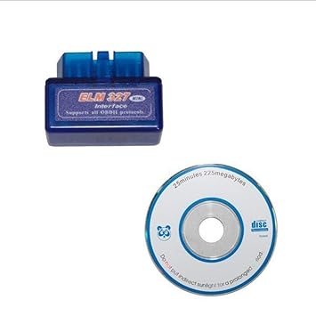 Nichino Super Mini ELM327 Bluetooth V2.1 Interface Code Reader OBD2 Car Diagnostic Tool ELM 327 Bluetooth Scanner for All OBD