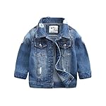 Baby Boys’ Basic Denim Jacket Button Down Jeans Jacket Top www.denim.fit