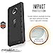 URBAN ARMOR GEAR [UAG Motorola Moto Z2 Force/Moto Z2 Play Outback Feather-Light Rugged [Black] Military Drop Tested Phone Case