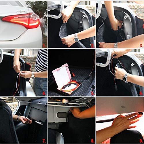 image for Zhengji LED's Sequential Turn Signals, Brake, Running, Double Flash fo