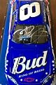 2007 Dale Earnhardt Jr Budweiser Stars & Stripes Signed 1/24 Diecast Car W/COA - Autographed Diecast Cars