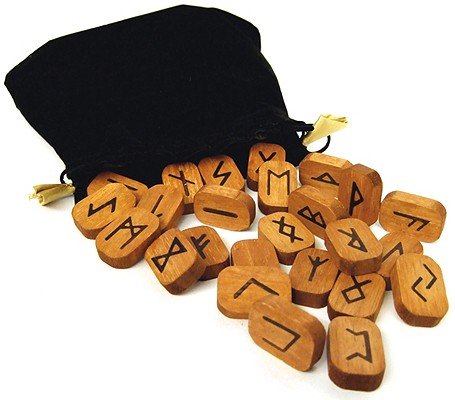 Wooden Runes   [WOODEN RUNES LO SCARABEO/E] [Other]