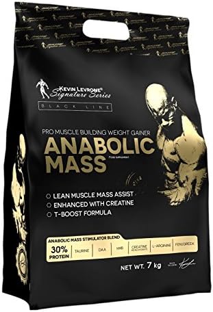 Kevin Levrone Black Line Anabolic Mass 7kg Muscle Mass Bulk Protein Amazon Co Uk Health Personal Care