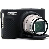 Silicone Protective Case For Canon Powershot SX740/SX730 Camera - Green Anti-Slip Cover