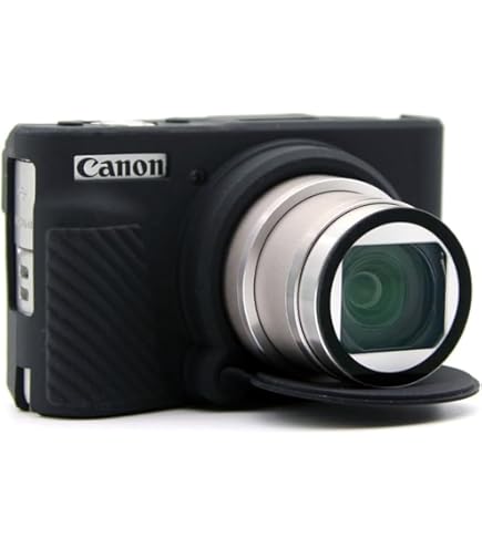 Alriedy Étui De Protection En Silicone Souple Pour Canon