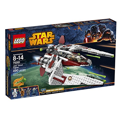 Lego star wars 75051 jedi scout fighter building toy (d…
