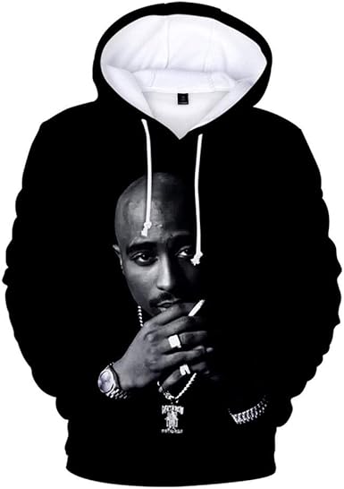 Tupac hoodies amazon Clearance