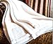 Baby Blanket Soft, Plush, Warm - Most Luxurious–Cozy, Thick, Double Layer Swaddling - Perfect for Cuddle Time or For Stroller –30” x 40”. (White)