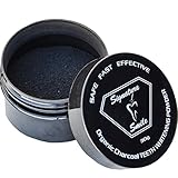 Signature Smile Activated Charcoal Teeth Whitening Powder Made from Pure Organic Coconut shell, Tooth Whitener, Stain Remover and Destroy Bad Breath