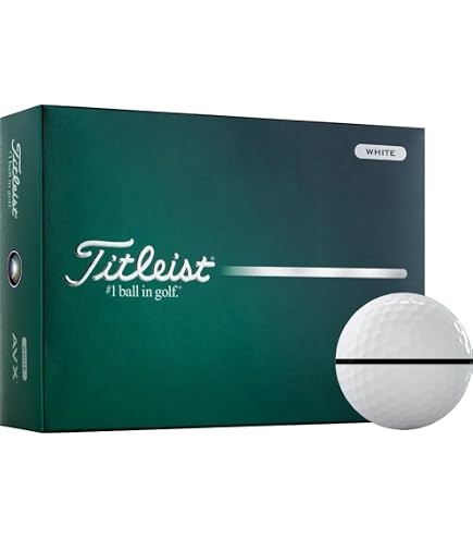 Amazon.com : Titleist AVX Golf Balls (White, 3pk) 1 Sleeve 2024