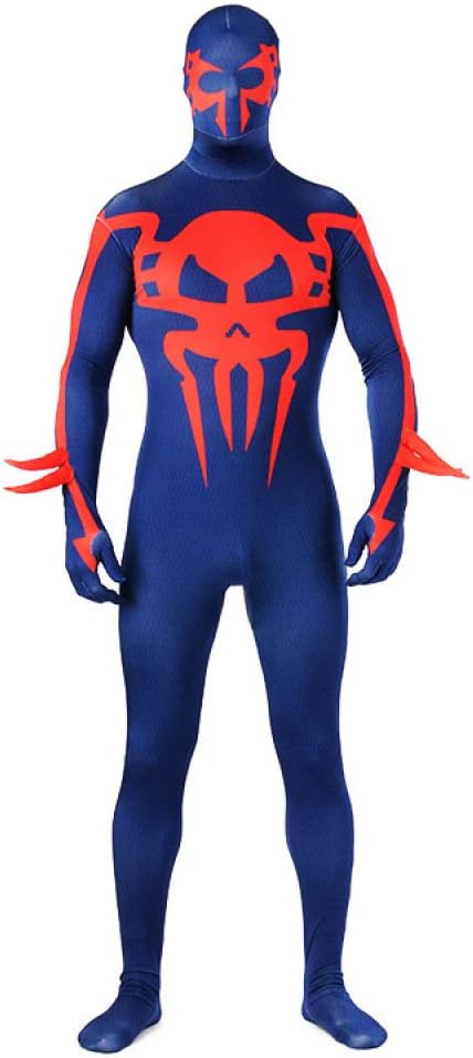 Kouynhk 2099 Miguel O Hara Cosplay Super Hero Costumes Fullbody Zentai Suit Adult Man Jumpsuit Long Sleeve Rompers Adult Xl Amazon Co Uk Kitchen Home