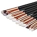Makeup Brush Sets,Vovotrade 12Pcs Cosmetic Brush Makeup Brush Sets Kits Tools (B)