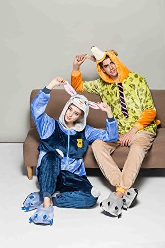 Guzesion Unisex Costume Warm Onesie Jumpsuit Adult cosplay Pajamas