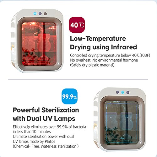 uv light baby bottle sterilizer