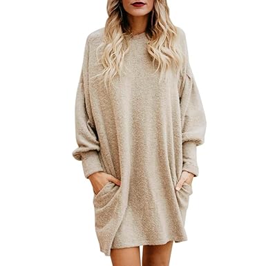 Souris O Pull Col Chauve Manches À Poches Angelof Femme Robe gbfY76vy