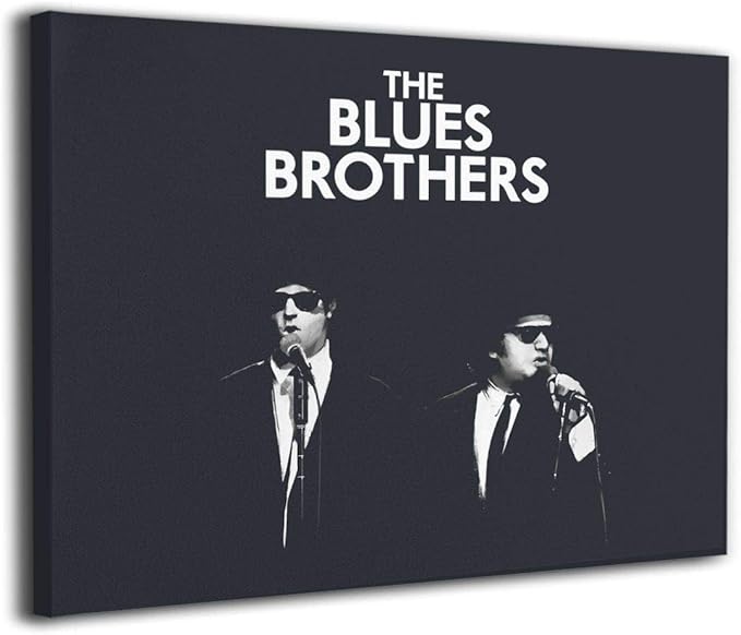 ☆貴重！ブルース ブラザーズ 特大 額付 ポスター Blues Brothers-