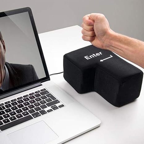 Amazon Co Jp ストレス解消 グッズ Big Enter エンターキー 枕 パソコン Pc Big 約1700倍 Usb おもしろグッズ 大きいクッション 贈り物 デカ枕 抱枕 誕生日プレゼントストレス発散 配達3 5労働日まで ホーム キッチン