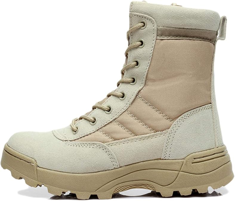Mens Military Hiking Boots Womens Trekking Shoes Outdoor Army Combat