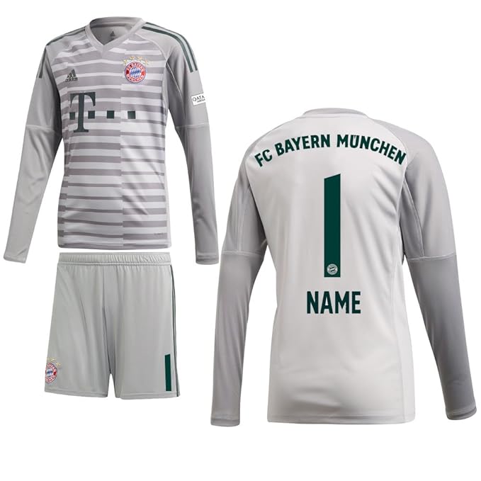 adidas FCB FC Bayern München Heim Torwartset 2018 2019 Spieler Name