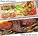 Extra Large Copper Grill Mats - 3 Sets 23.5x15.8 Inches - Premium Copper Grill & Bake Mats - Extra Large, Non-Stick, Reusable, and Durable BBQ Grill Mats,Including 1 FREE BBQ Brush-7 Year Warranty