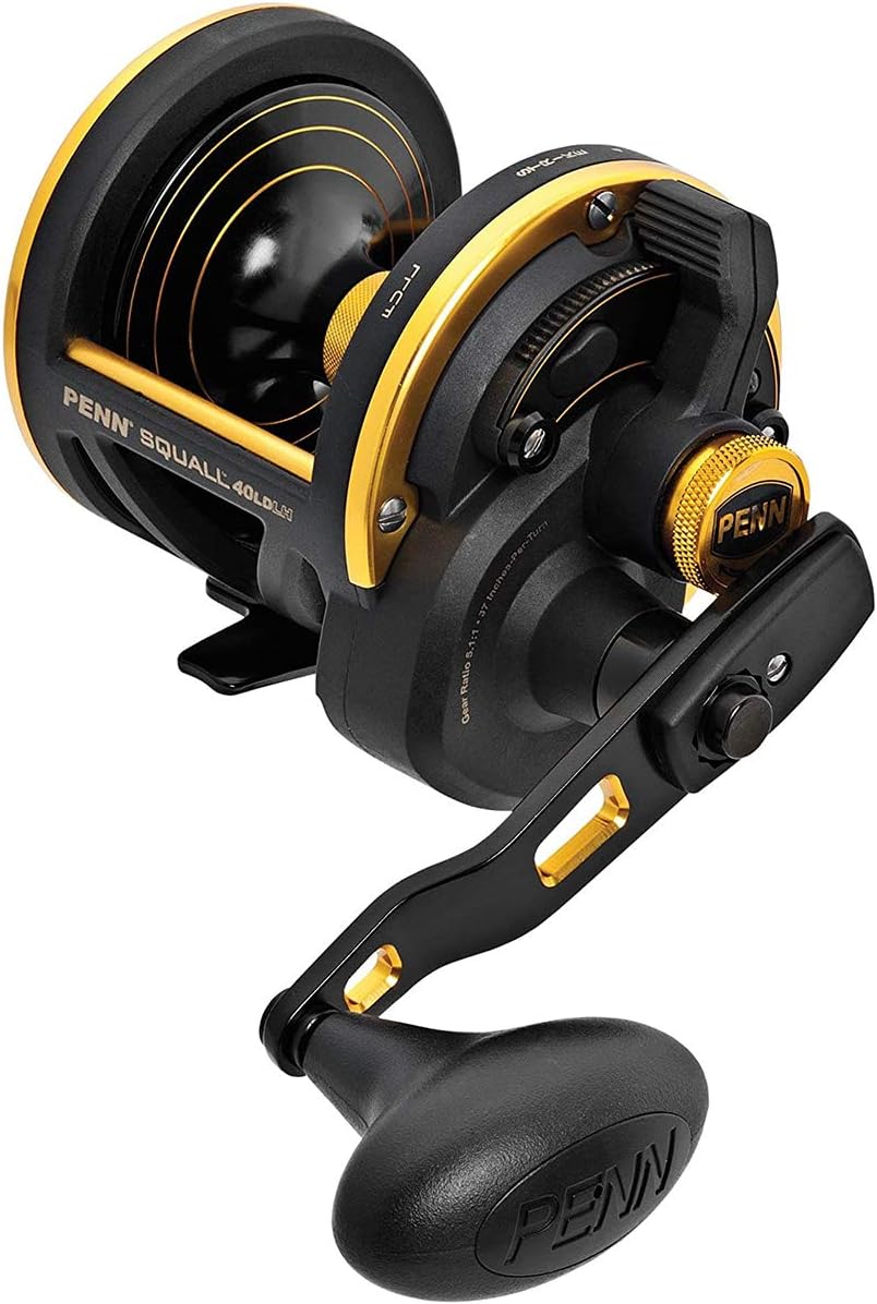 Penn Squall Lever Drag 40 LD LH Linkshand Multirolle