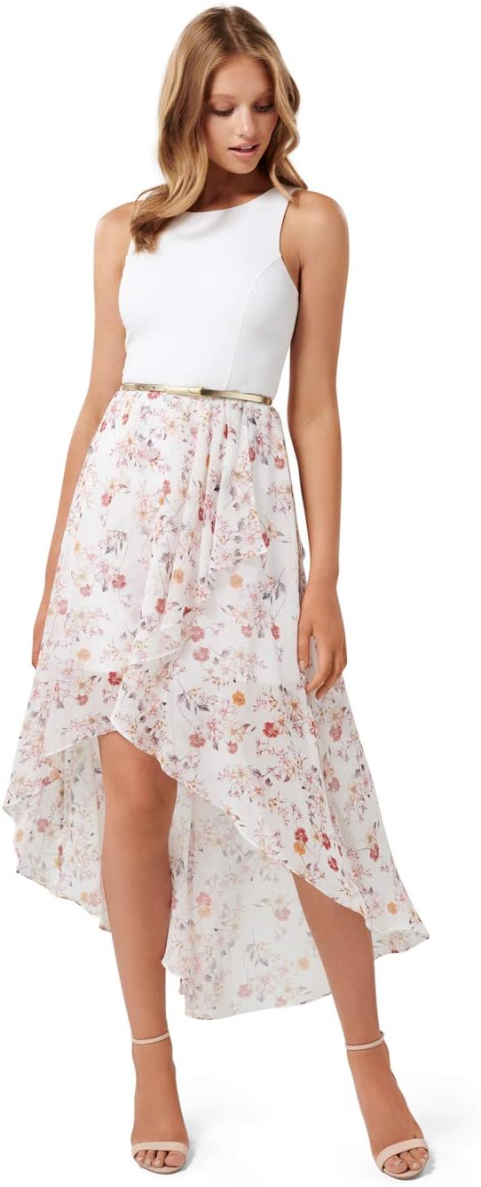 Forever New Women Fitted High-Low Dress