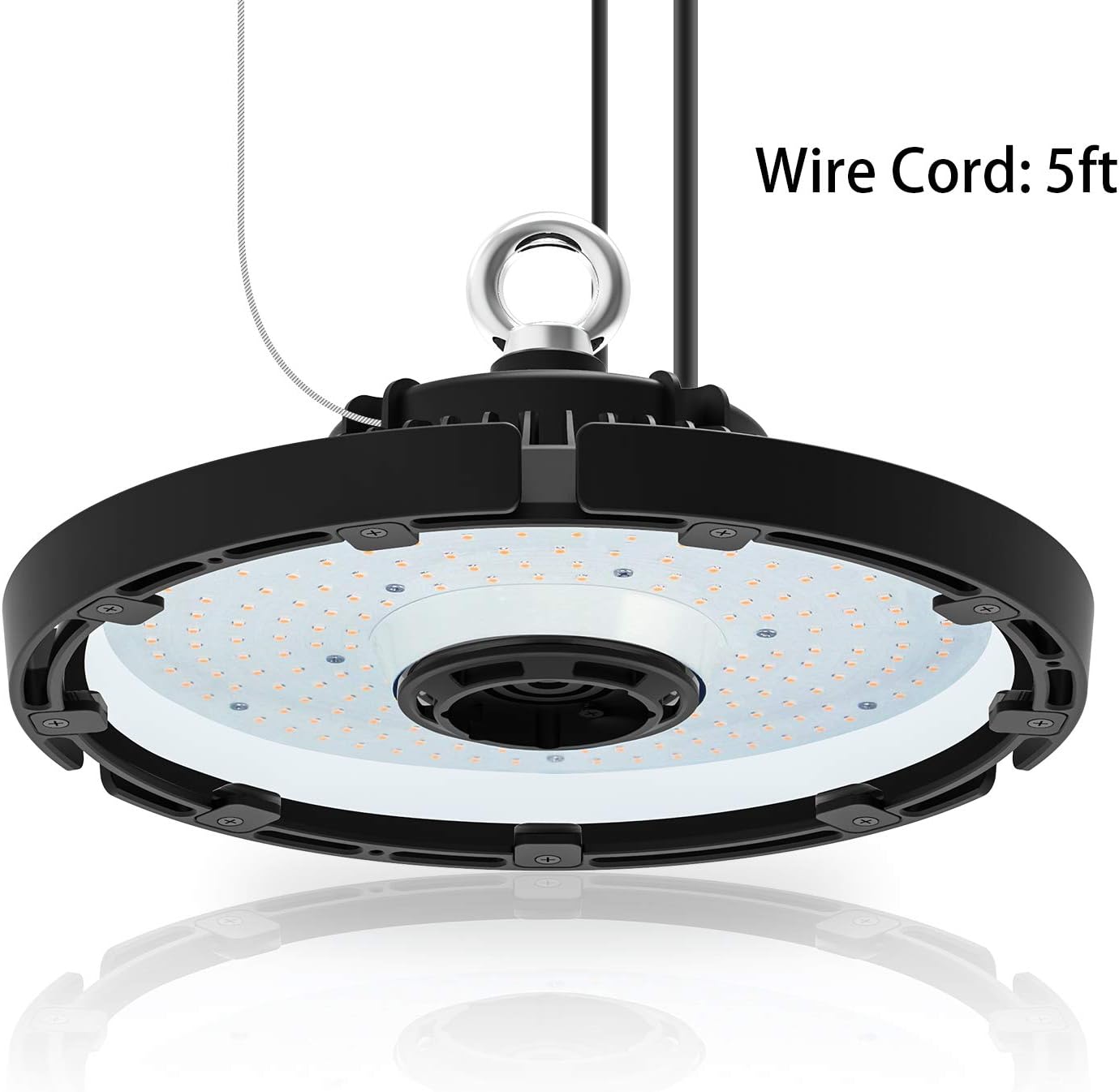 UFO LED High Bay Light Fixture -150W 2020 Newest (700W HPS/HID Equivalent) 5000K Daylight 21000 Lumens, Super Bright LED…