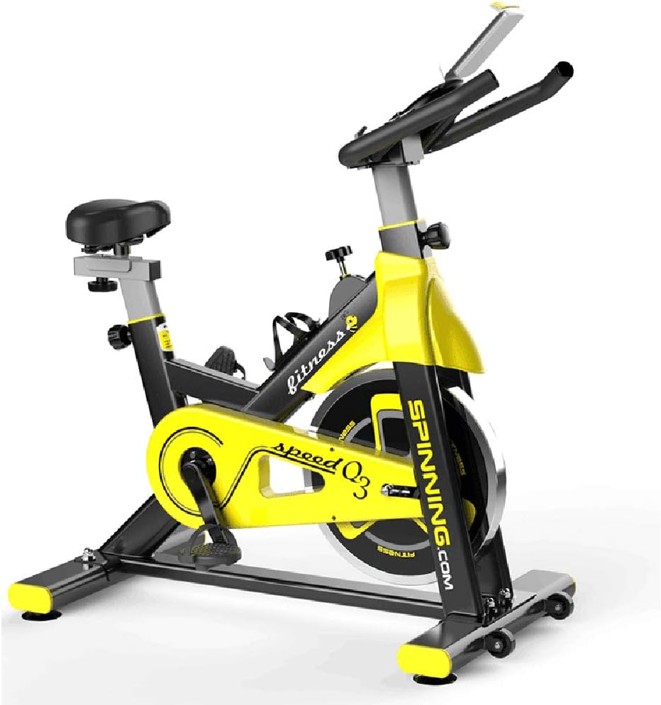 Lhlbgdz Fitness Indoor Aerobic Exercise Bikes Quiet Spinning Bike Fitness Equipment Home Pedal Exercise Bike Indoor Weight Loss