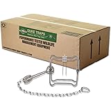 Duke #110BT Single Spring Body Grip Trap - 4.5" Jaws - for Mink, Muskrat and Weasel 0400 (6 Traps)