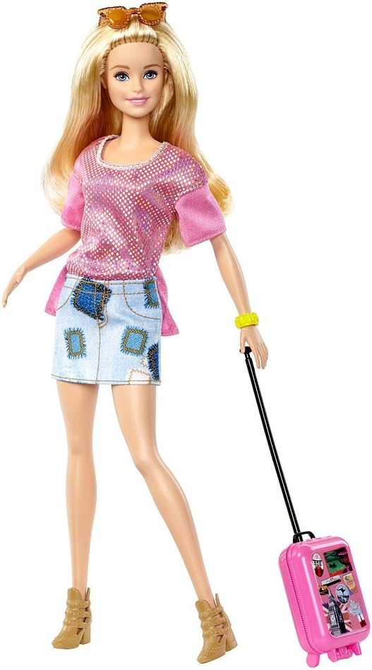 Mattel Barbie Pink Passport- Travel 