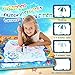 Doodle Mat Drawing Toy for Kids, Magic Water Doodle Mat 40X28 inch with 23 Accessories, Aqua Coloring Mat Cognitive Toys for Toddlers Boys Girls Age of 2 3 4 5 6 7 8 Year Old