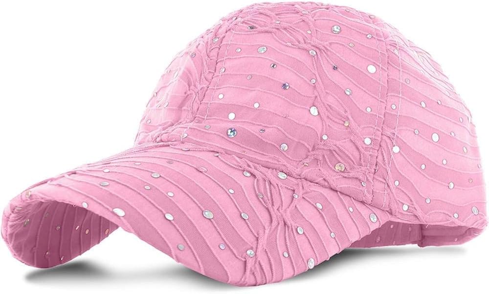 glitter baseball caps