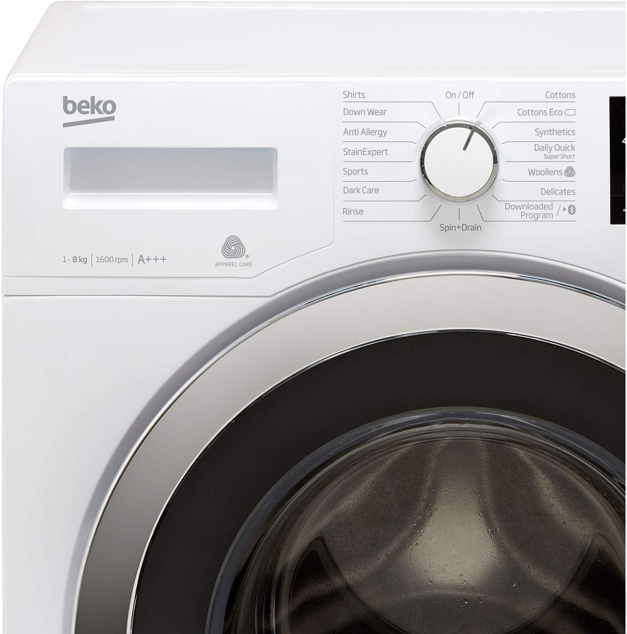 Beko WR860441W 8kg 1600rpm Washing Machine White Amazon.co.uk Large