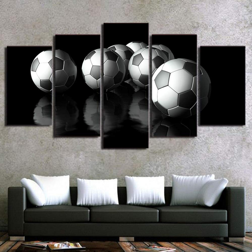 Imagen Modular Cuadros Modernos Decoración Foto 5 Panel Baloncesto ...