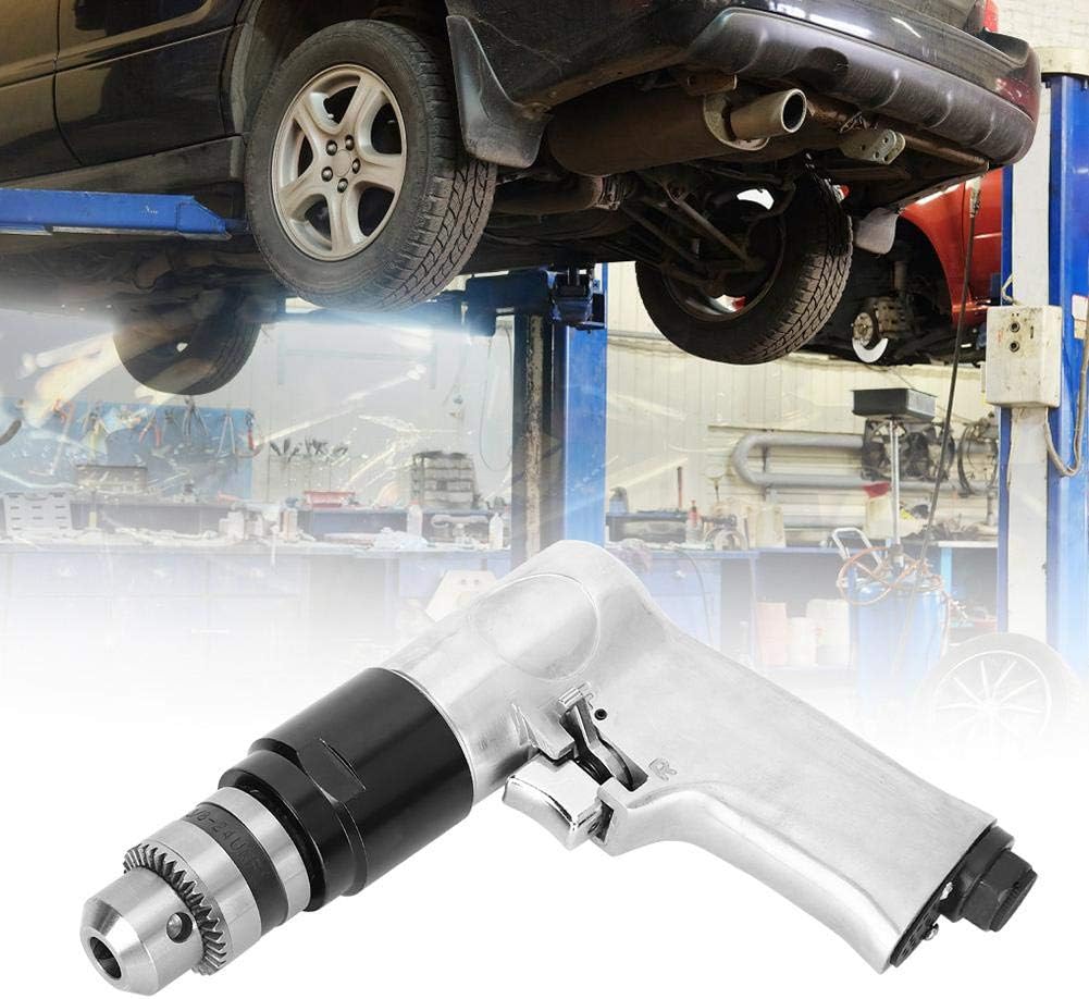 3/8inch Reversible Air Drill, 1800 RPMS Pneumatic Gear Drilling ...
