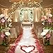Shenglong Lot 5000 PCS Peach Color Silk Rose Petals Wedding Flower Decoration