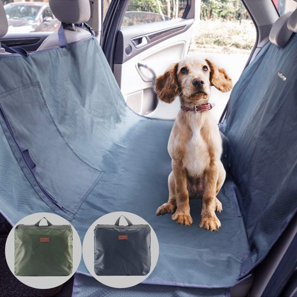 dog car seat cover waterproof & hammock convertible