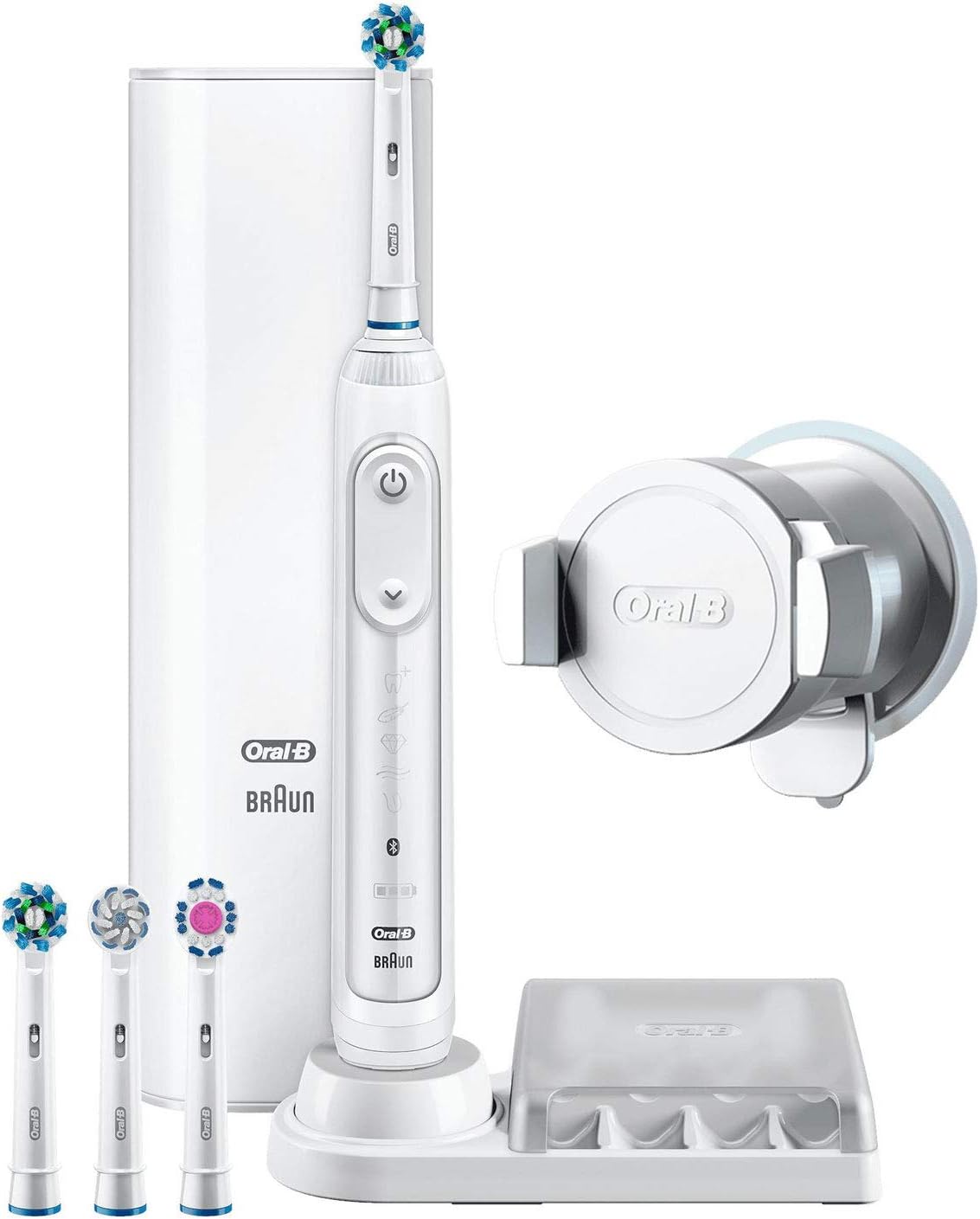 Oral B Genius 9000n Elektrische Zahnburste Mit Positionserkennungstechnologie Weiss Amazon De Drogerie Korperpflege