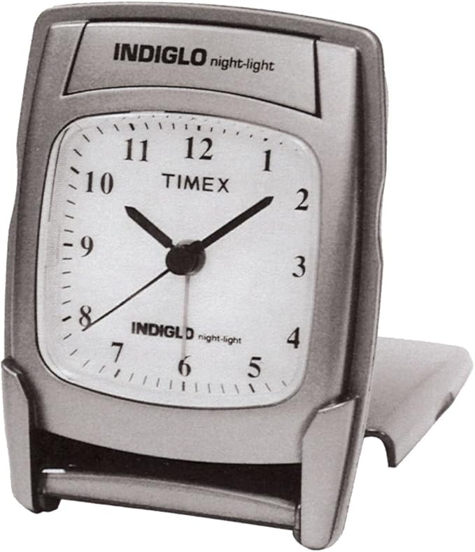 Timex UnisexAdult Travel Alarm Clock Large LCD with Snooze 3532T