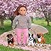 Lori LO31113 Rosalind Dog Walker Doll