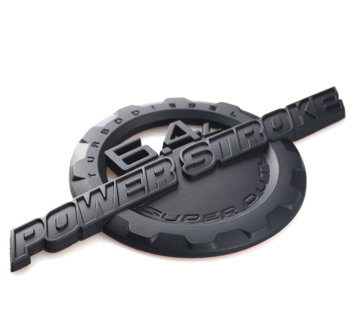 Chrome 1 pcs 6.4L Powerstroke Emblem Power Stroke Super Duty Badge