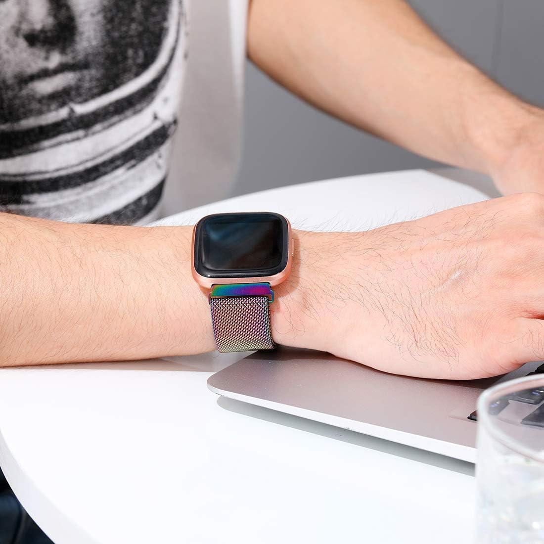 Faliogo Replacement Band Compatible with Fitbit Versa Band/Fitbit Versa 2 Bracelet - Image 5