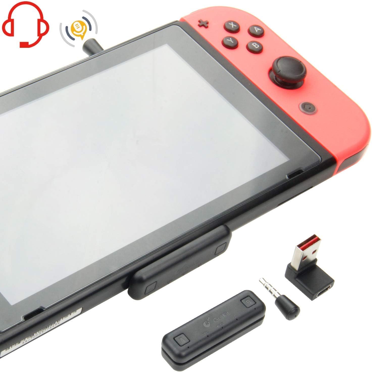 Gulikit Bluetooth Adapter Works For Nintendo Switch Lite Ps4 Ps5 Pc Support In Game Voice Chat W Aptx Low Latency Wireless Audio Transmitter For Airpods Wireless Headphone Speakers Route Air Pro Amazon Ca Computer And Video