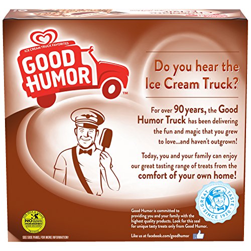 Good Humor Ice Cream & Frozen Desserts Bar, Chocolate Eclair 6 Count