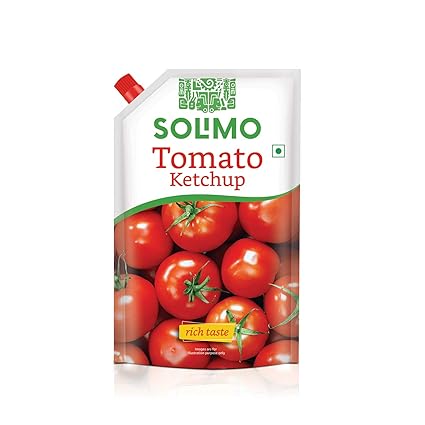 Amazon Brand - Solimo Tomato Ketchup, 950 g