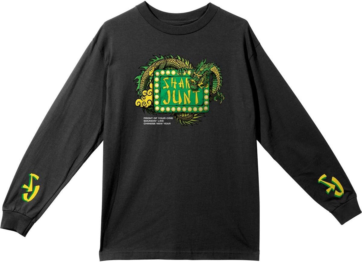 Shake Junt Skateboard Longsleeve Shirt Take Out Black