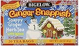 Bigelow Ginger Snappish Herbal Tea with Lemon (box of 20)