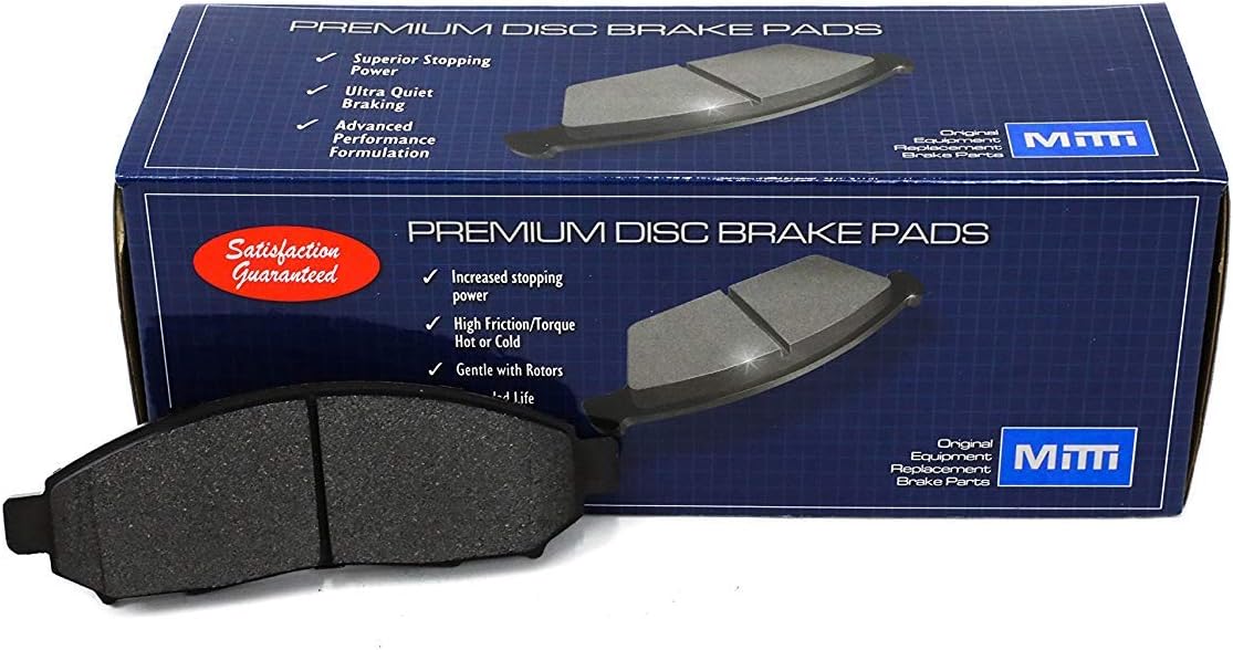 MITTI D1092 Front Brake Pads Fits Cadillac Escalade Chevrolet Avalanche Suburban1500