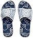 Showaflops Womens' Antimicrobial Shower & Water Sandals for Pool, Beach, Dorm and Gym - Bandana Adjustable Slide