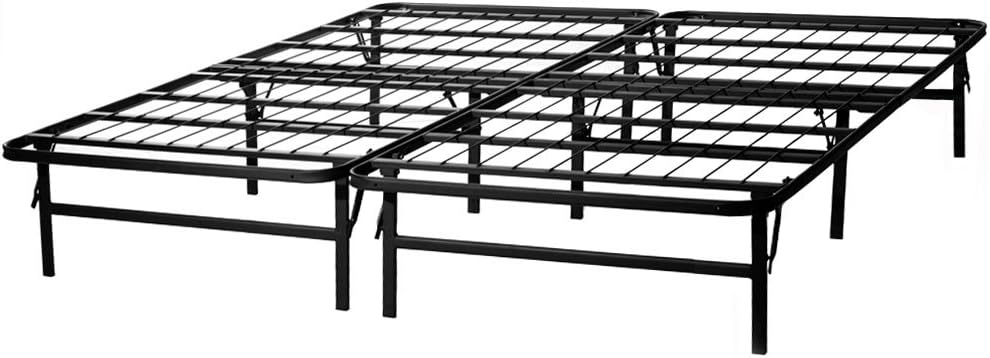 Best Structures By Malouf Heavy Duty Adjustable Metal Bed Frame With